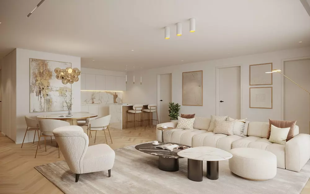 thiết kế nội thất căn hộ chung cư đẹp