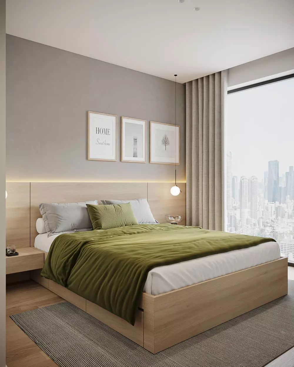 thiết kế nội thất chung cư hiện đại