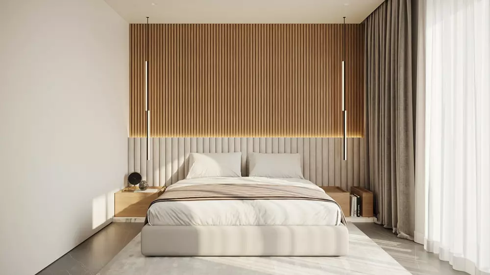 thiết kế nội thất phòng ngủ 20m2